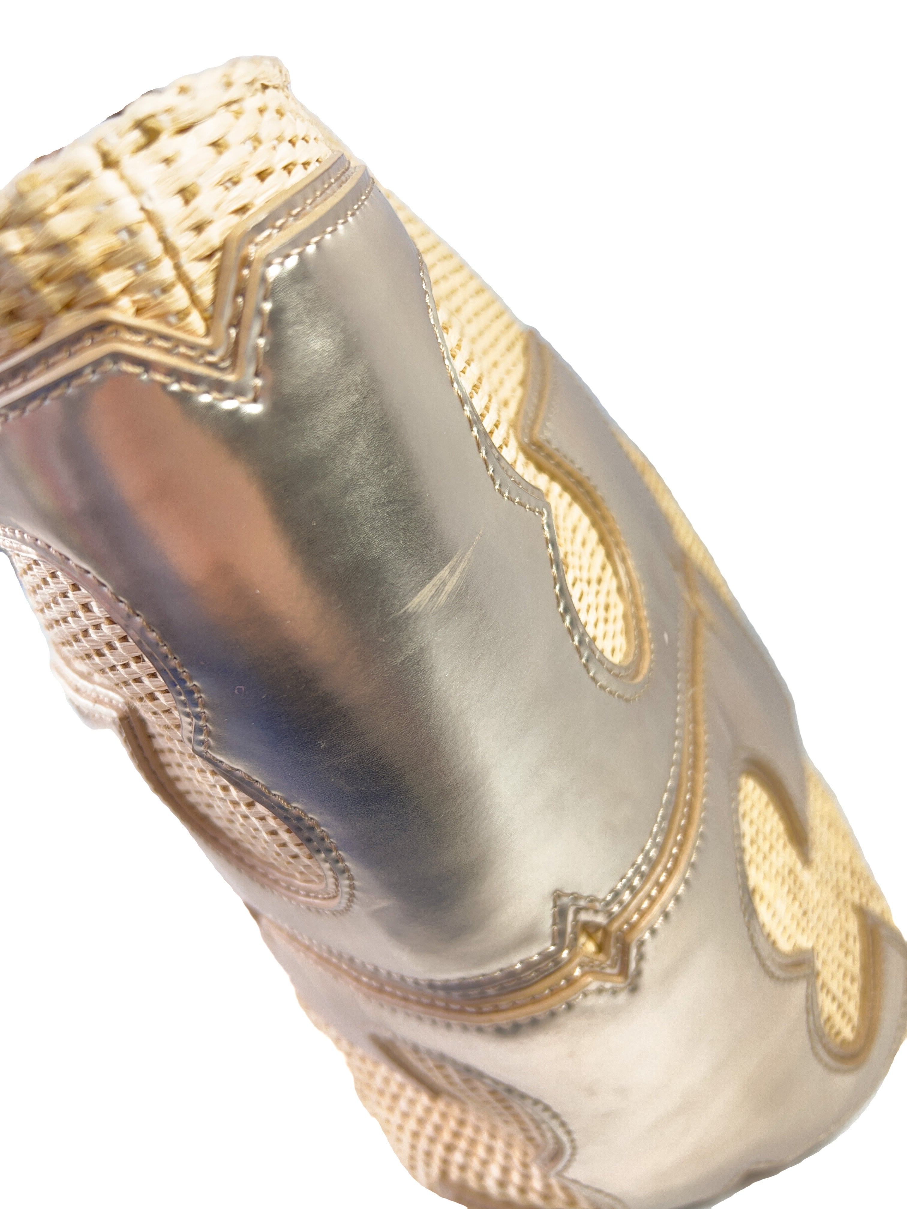 Tory Burch raffia leather tote