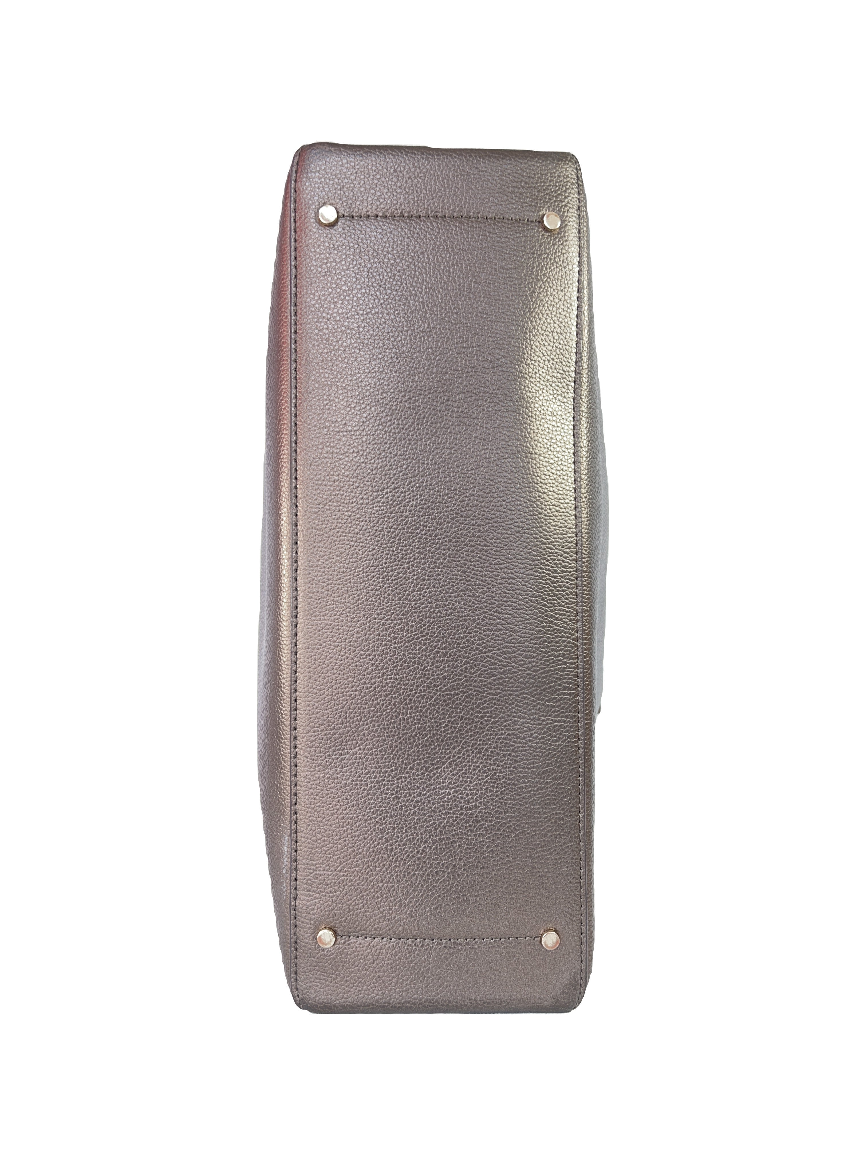 Kate Spade bronze leather tote