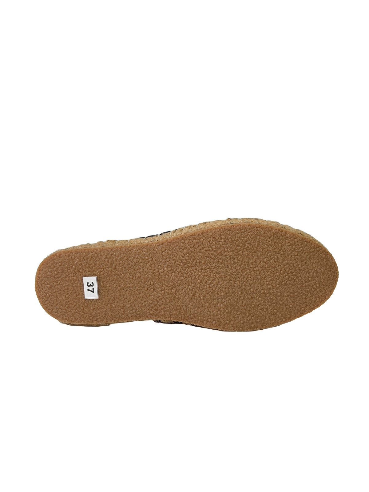 Guadalupe navy embroidered espadrille slides size 38 NEW