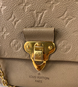Louis Vuitton Turtledove Monogram Empreinte Vanity PM, myGemma, DE