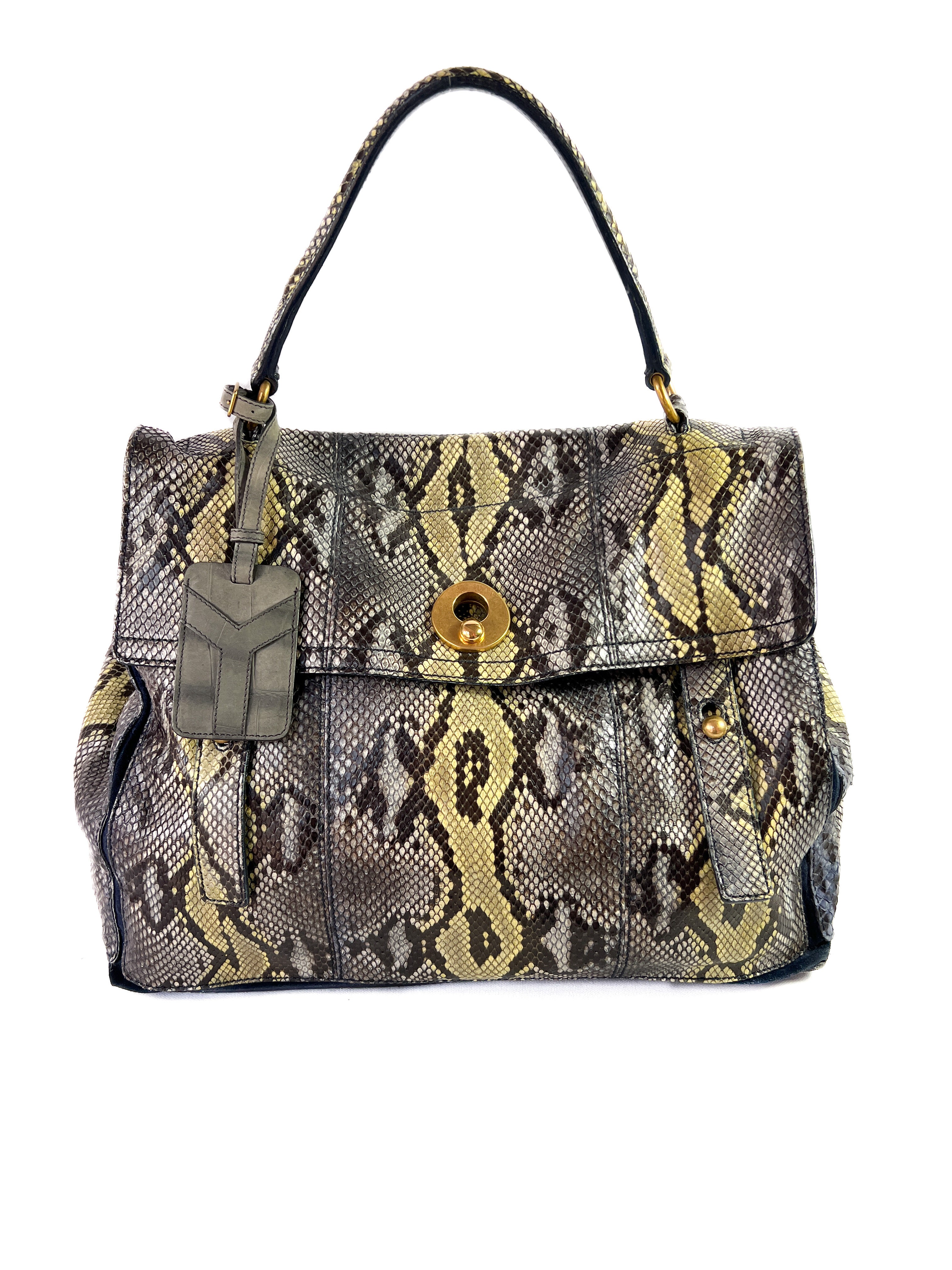 Yves Saint Lauren multi color Muse 2 satchel