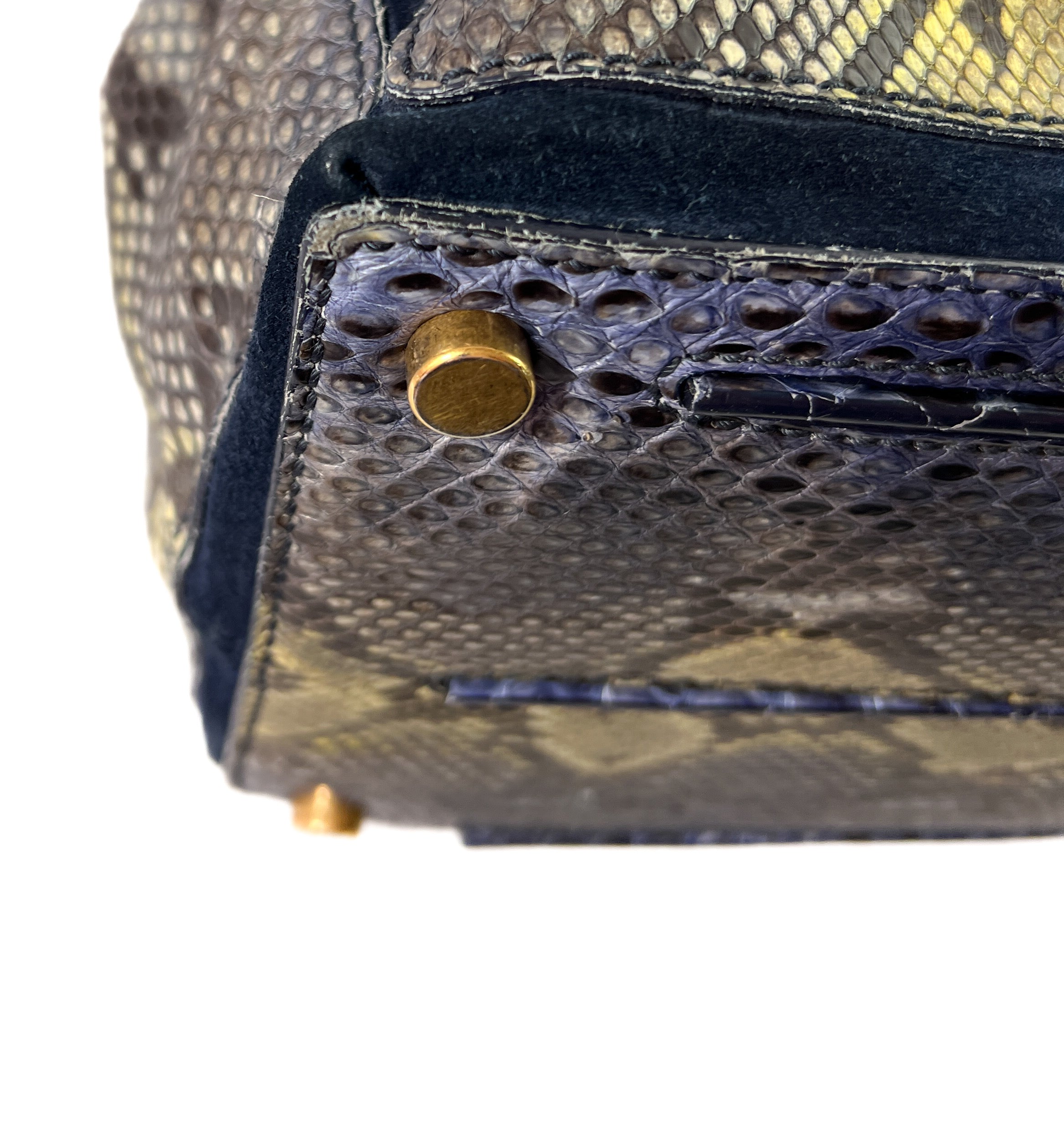 Yves Saint Lauren multi color Muse 2 satchel