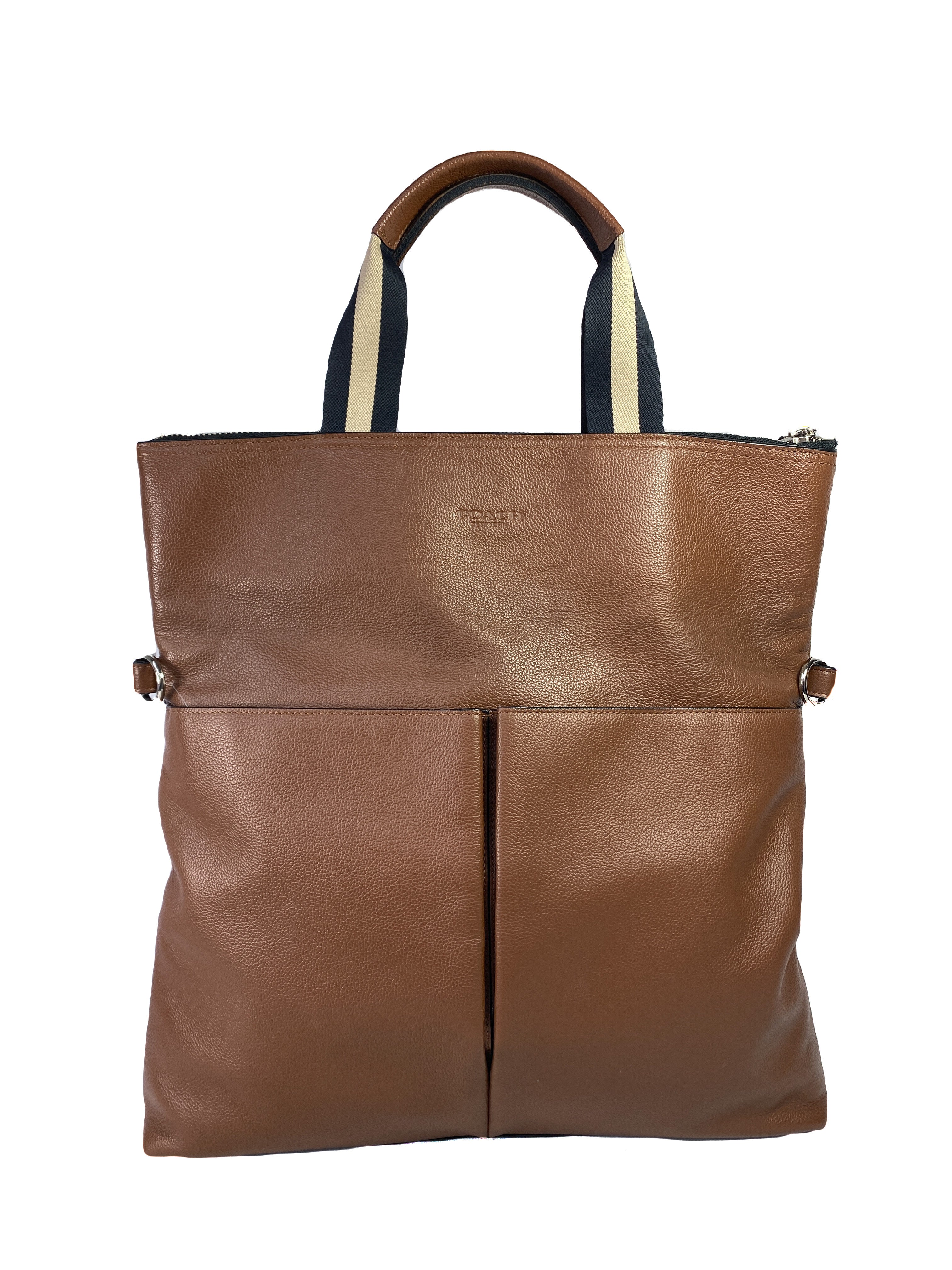 Coach leather Metropolitan Utility brown tote