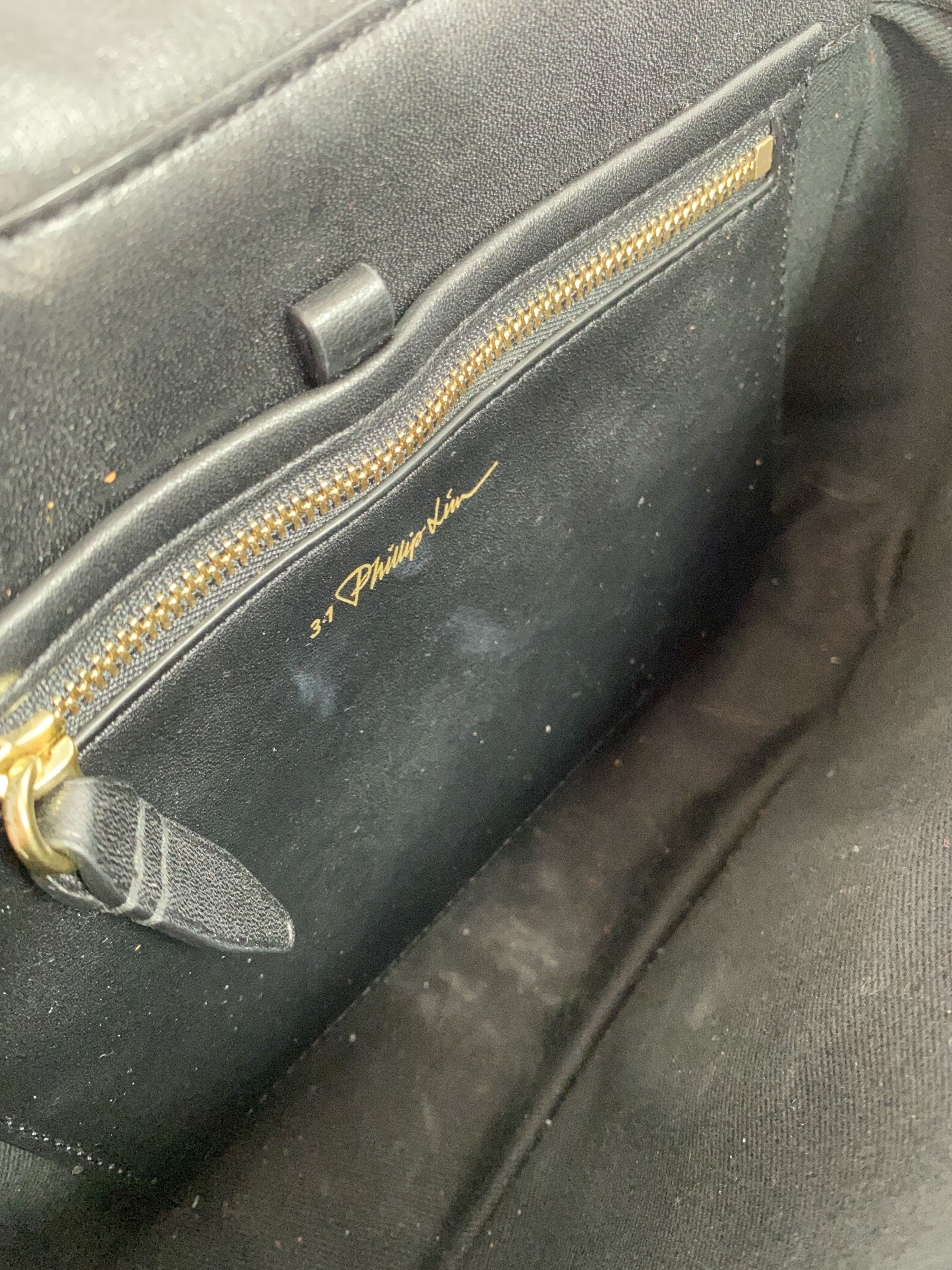 3.1 Phillip Lim burgundy black Alix shoulder bag