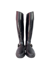 Jimmy Choo black rain boots size 37