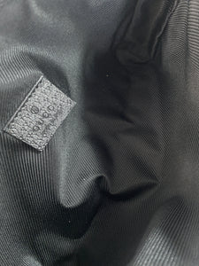Gucci black signature small shoulder bag