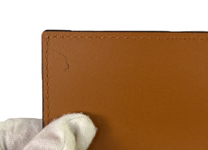 MCM brown classic visetos long wallet