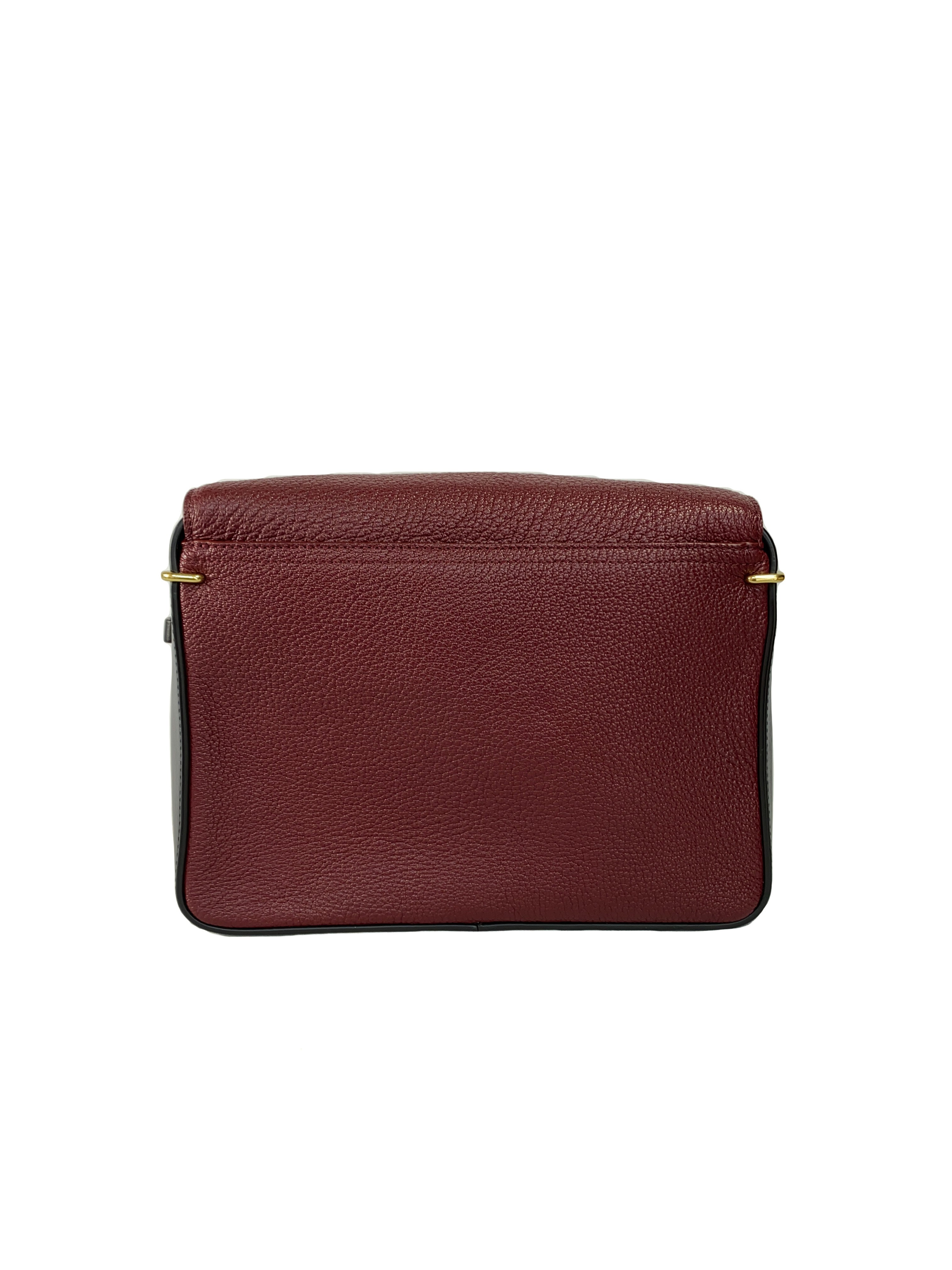 3.1 Phillip Lim burgundy black Alix shoulder bag
