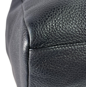 Tory Burch black leather shoulder bag