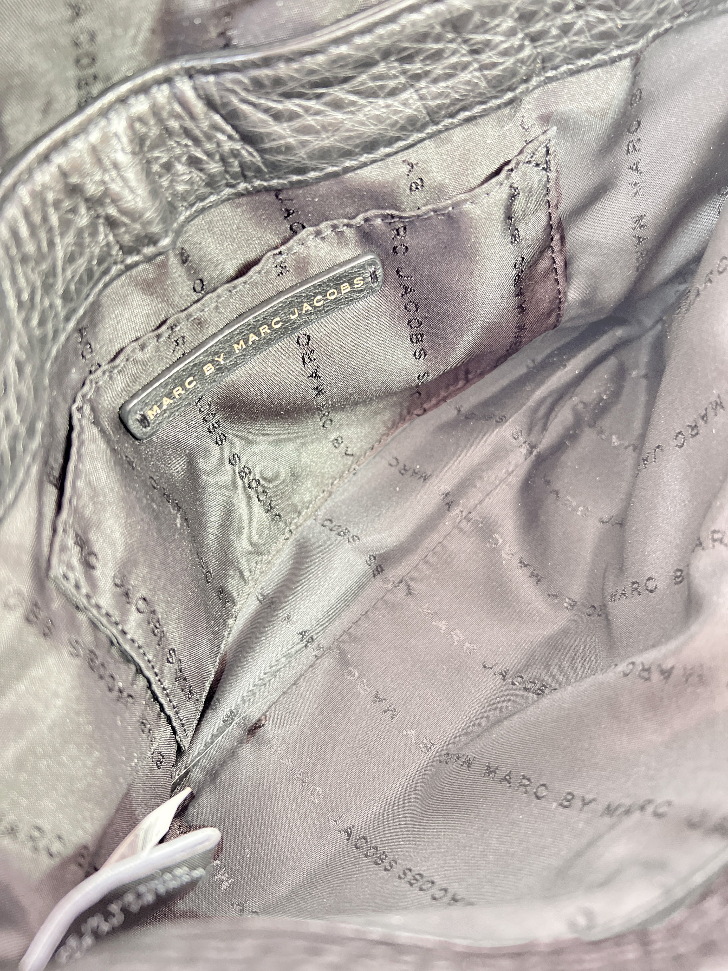 Marc by Marc Jacobs black leather crossbody