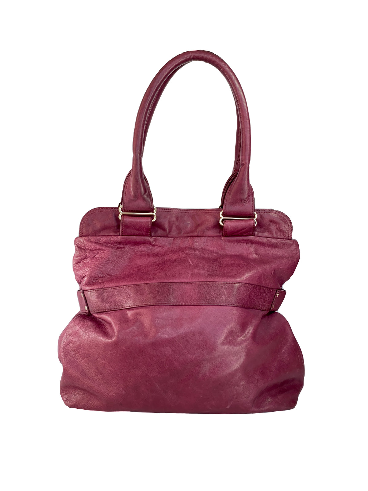 See by Chloe purple leather bag