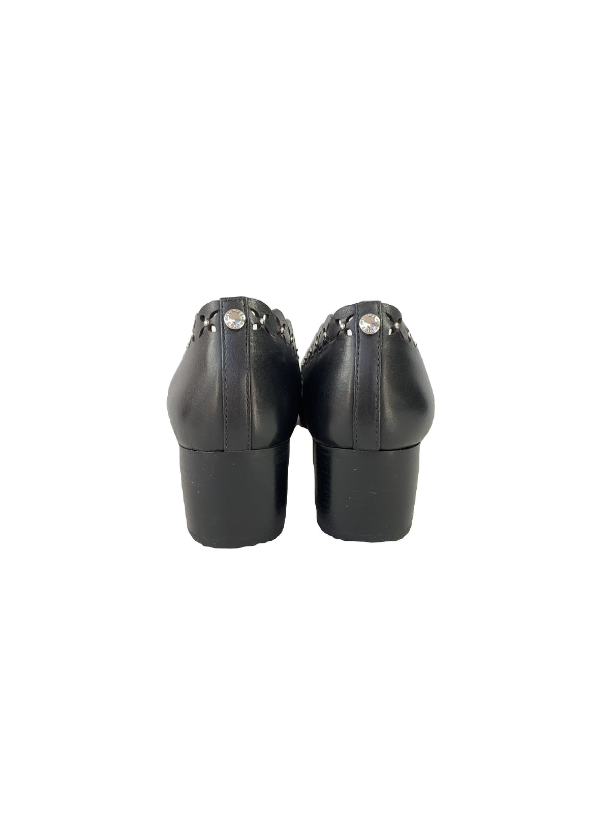 Michael Kors black eyelet low pumps size 8 NEW