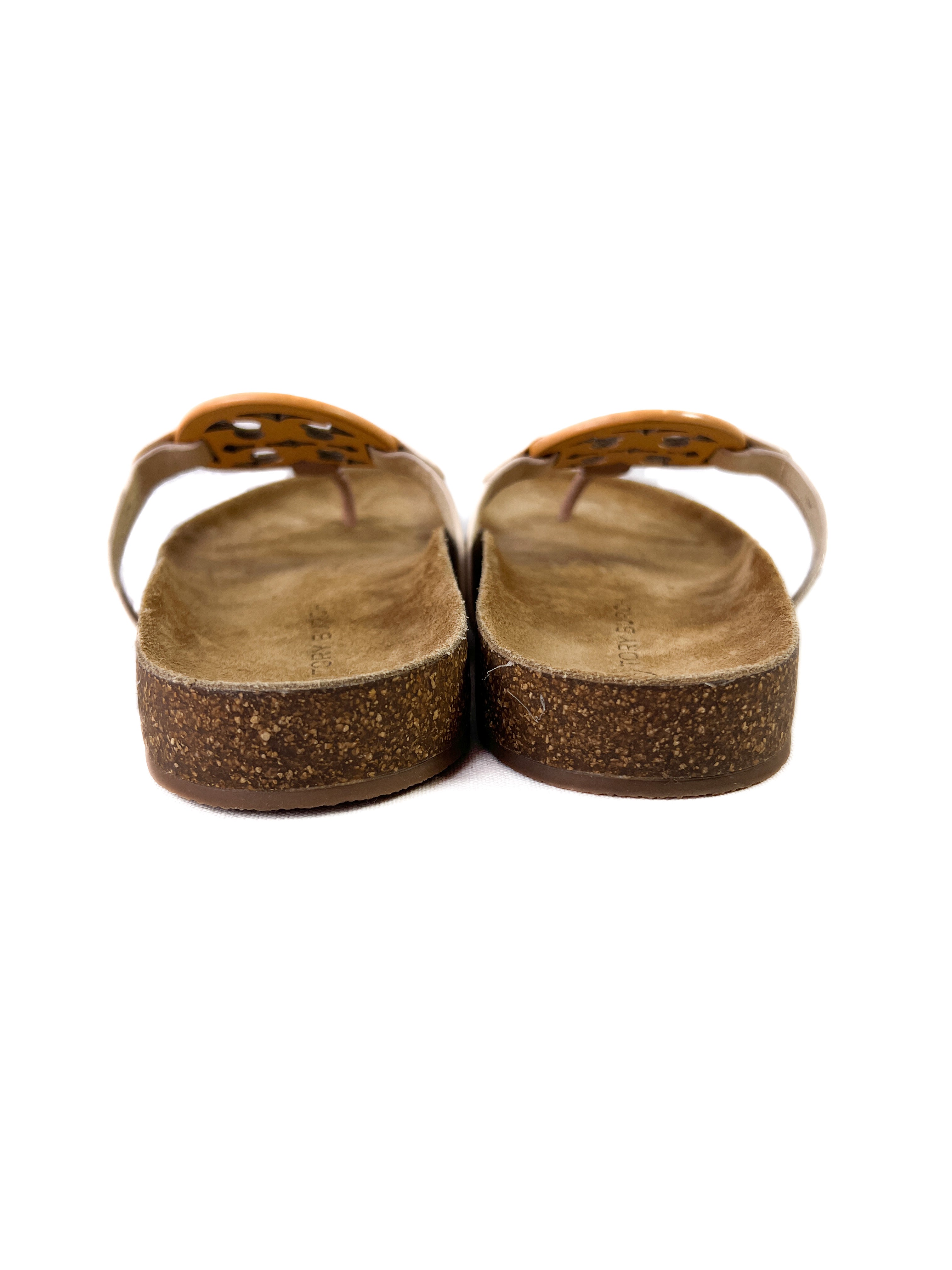 Tory Burch tri color cloud Miller sandals size 10