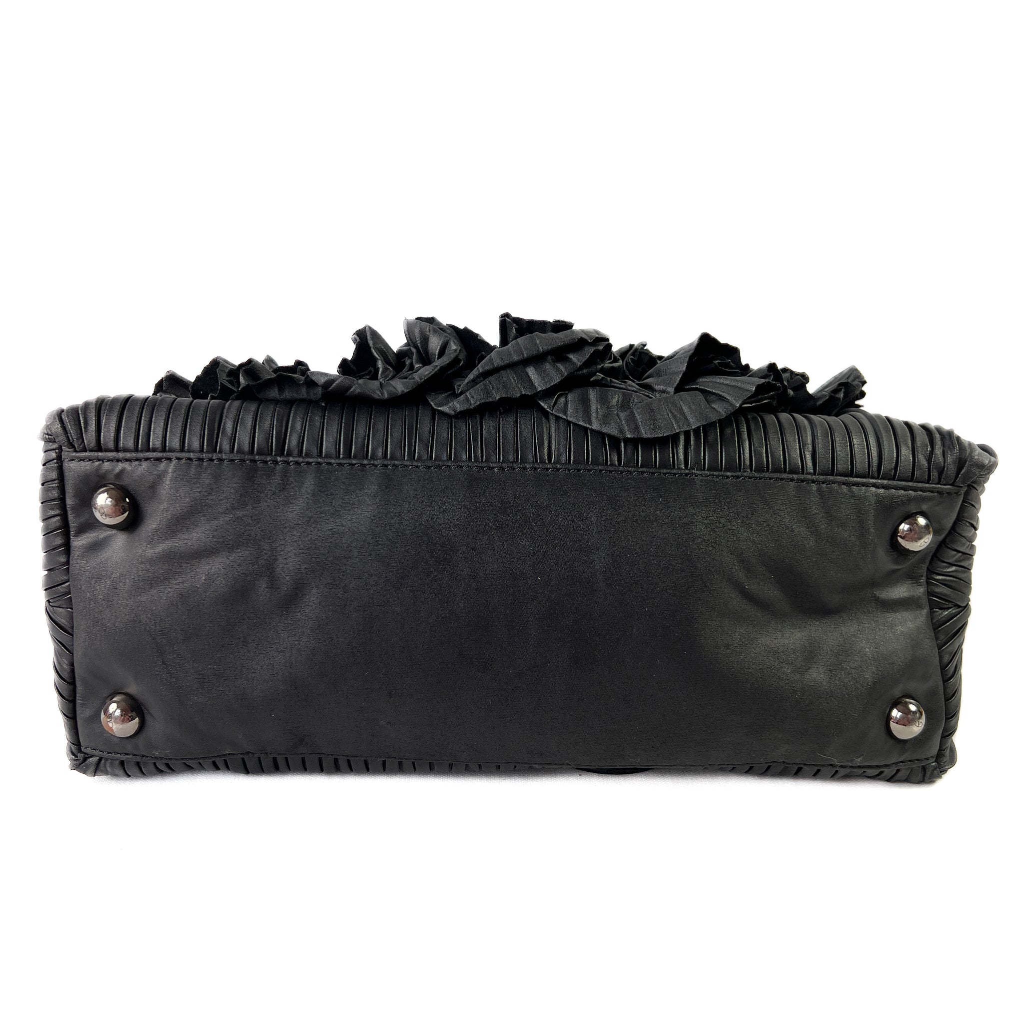 Valentino leather satchel – My Girlfriend's Wardrobe LLC