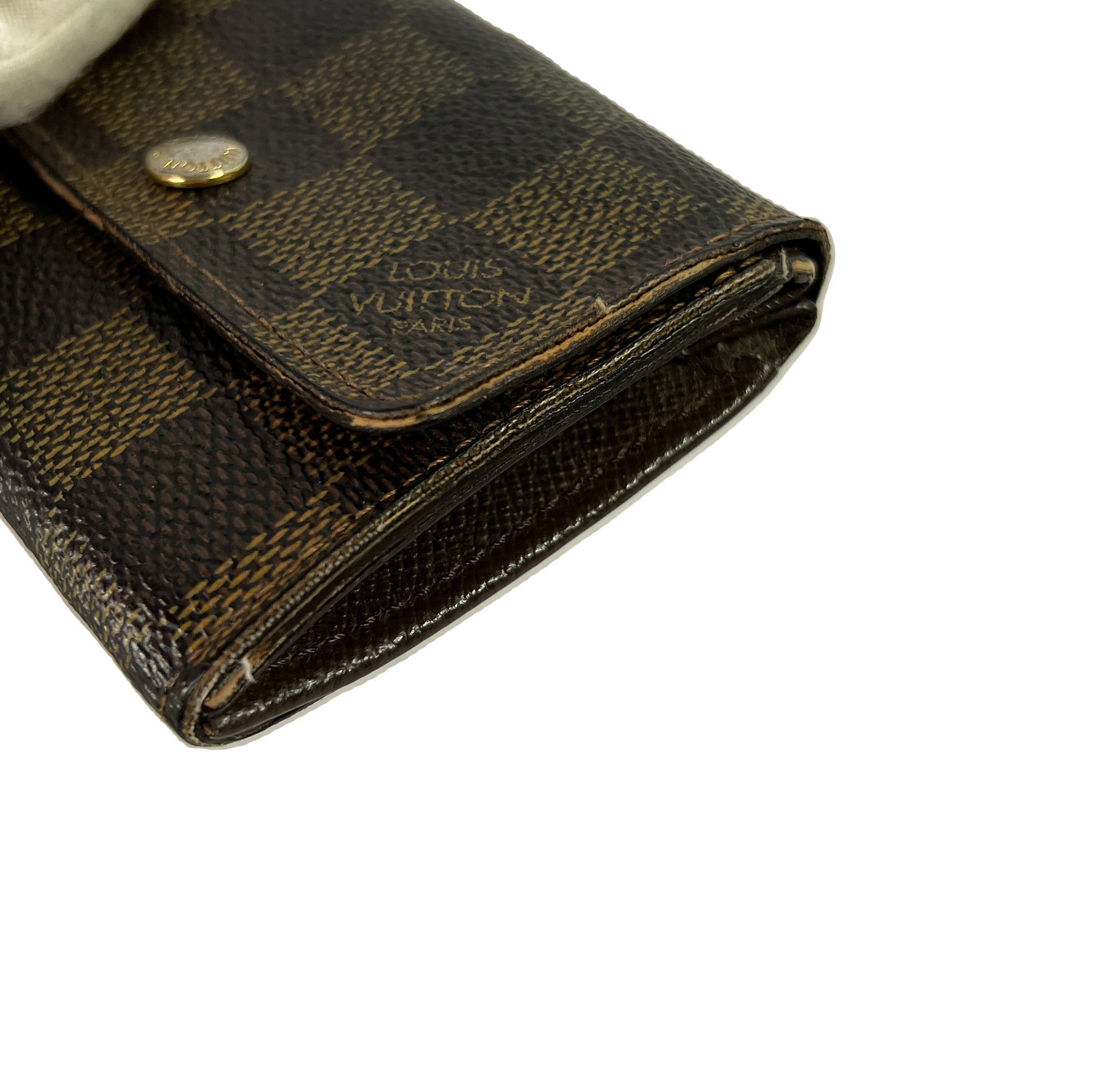 Louis Vuitton damier ebene mini wallet