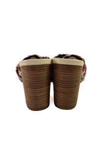 Sam Edelman Oda multi color yarn mules size 8.5