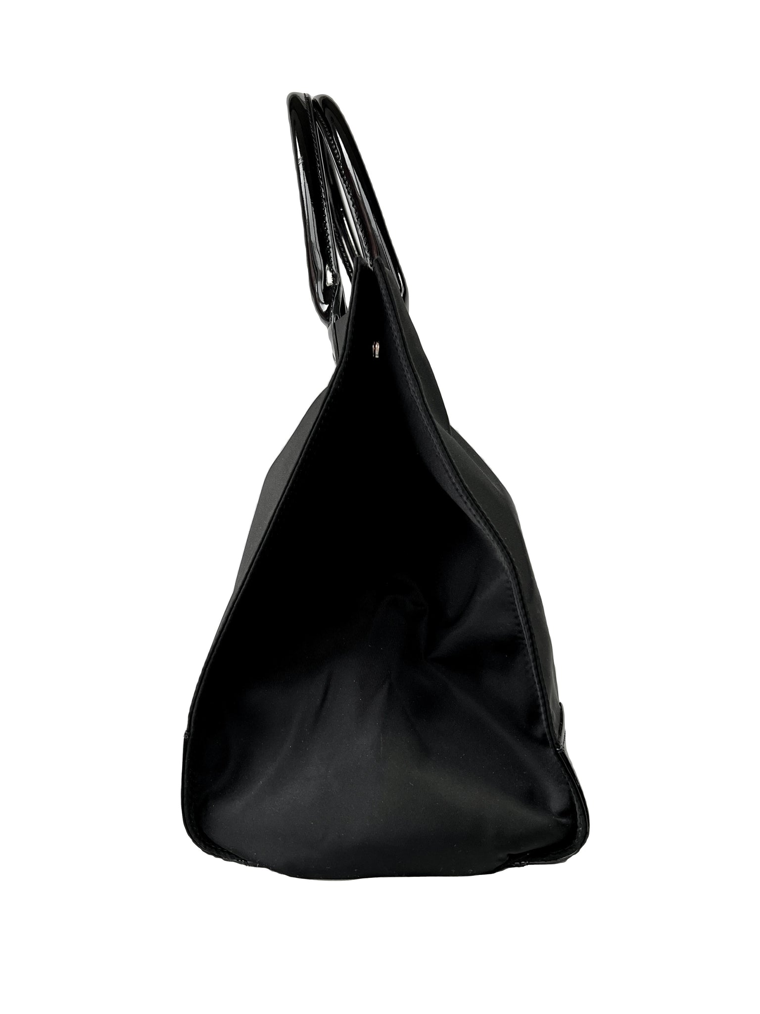 Tory Burch, Bags, Tory Burch Ella Large Black Nylon Tote Bag