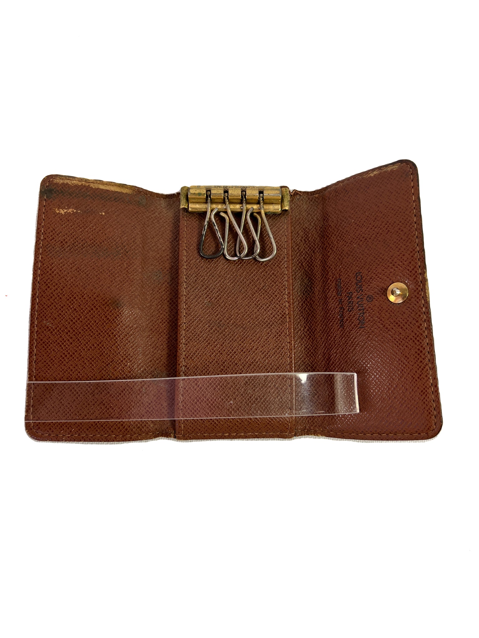 louis key wallet vintage