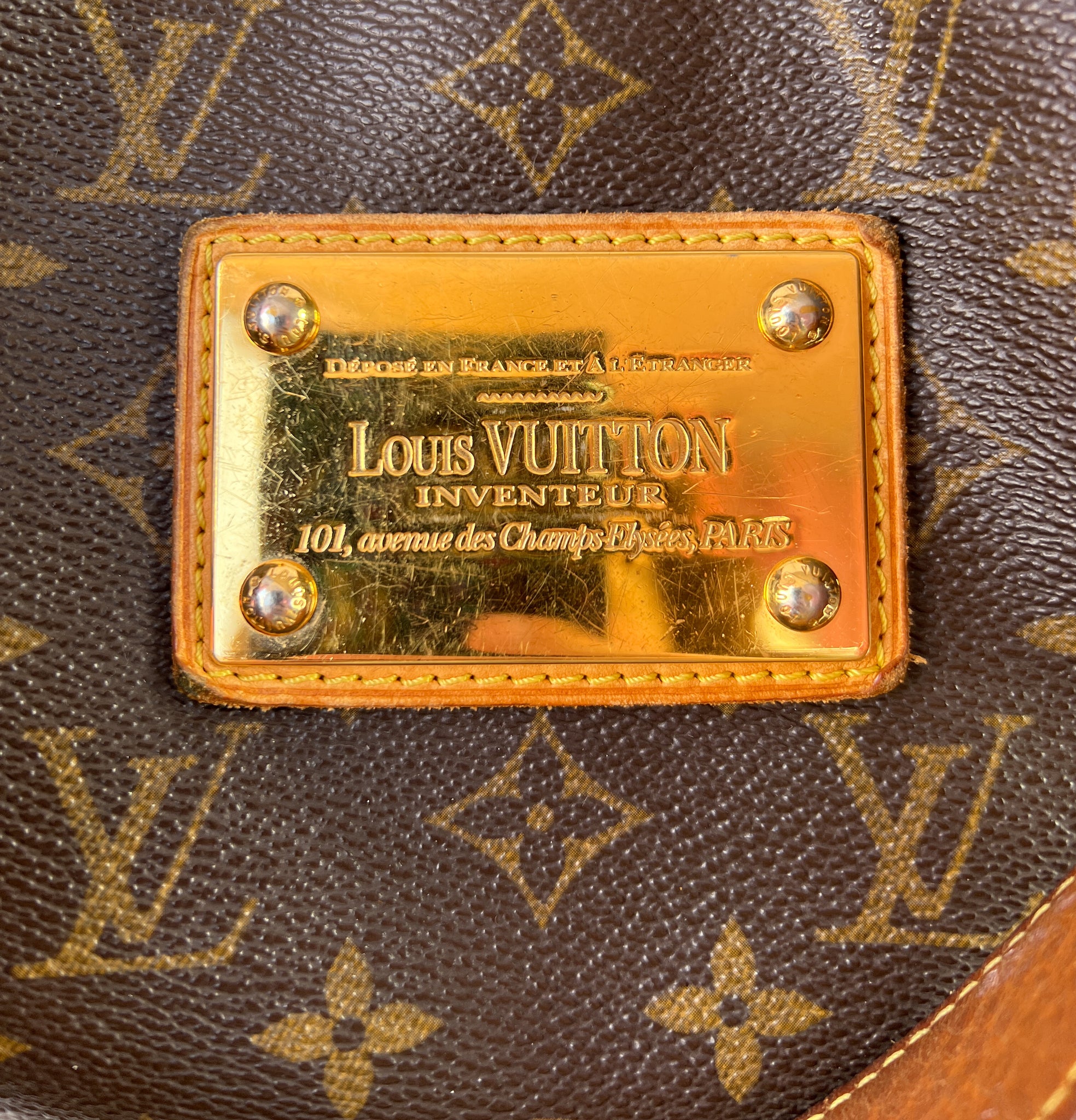 Louis Vuitton Inventeur 101 Avenue Des Champs Elysees Paris Bag