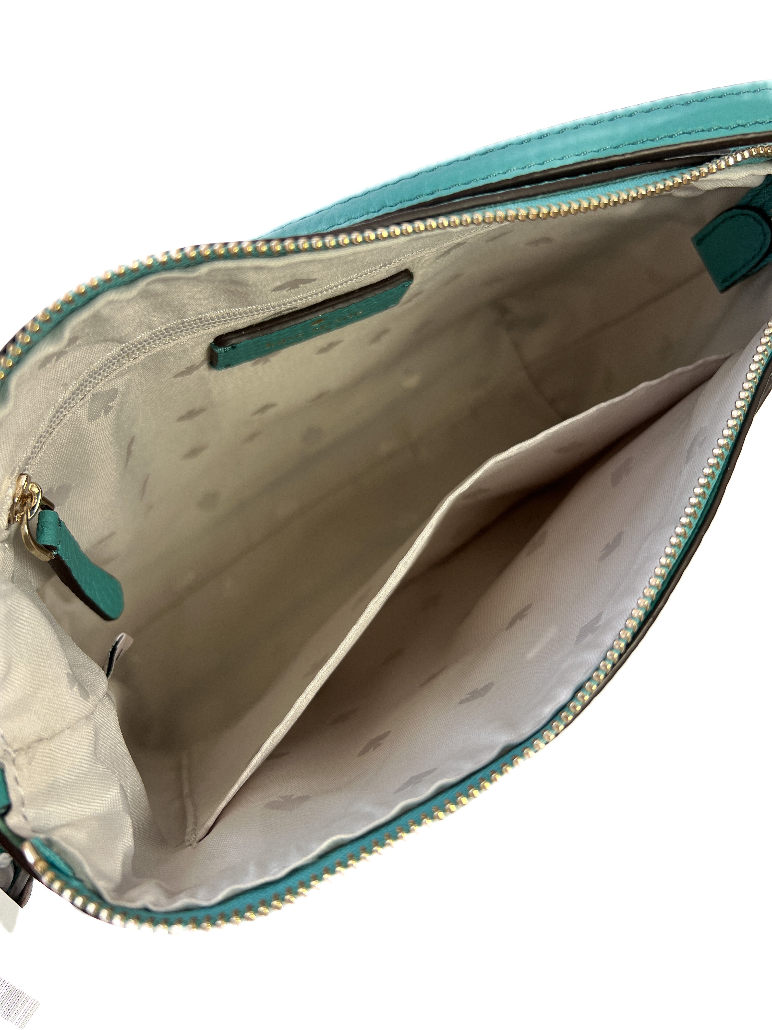 Kate Spade stone blue leather crossbody NWT