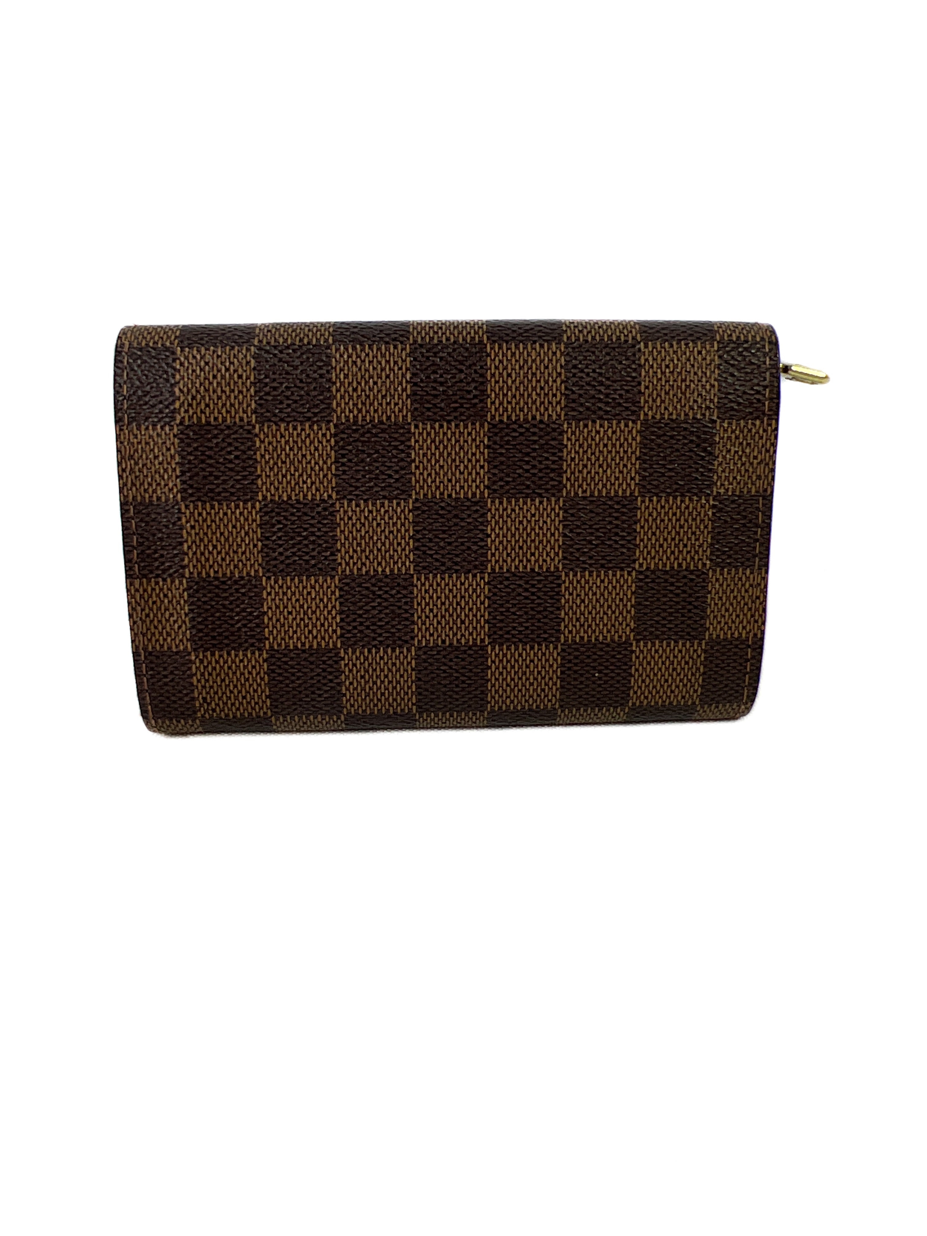Louis Vuitton damier ebene small canvas wallet