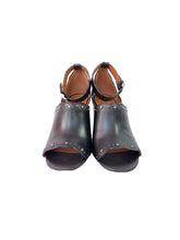 Coach black leather Marnie heels size 8.5 NEW