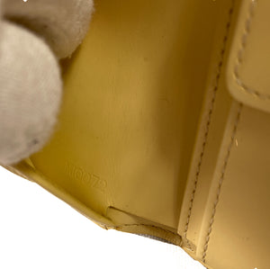 Louis Vuitton cream porte epi wallet