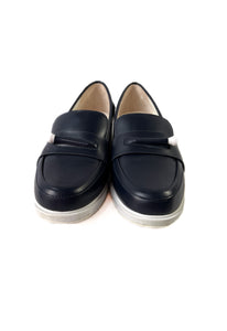 Tory Burch pocket tee navy golf loafer size 7.5