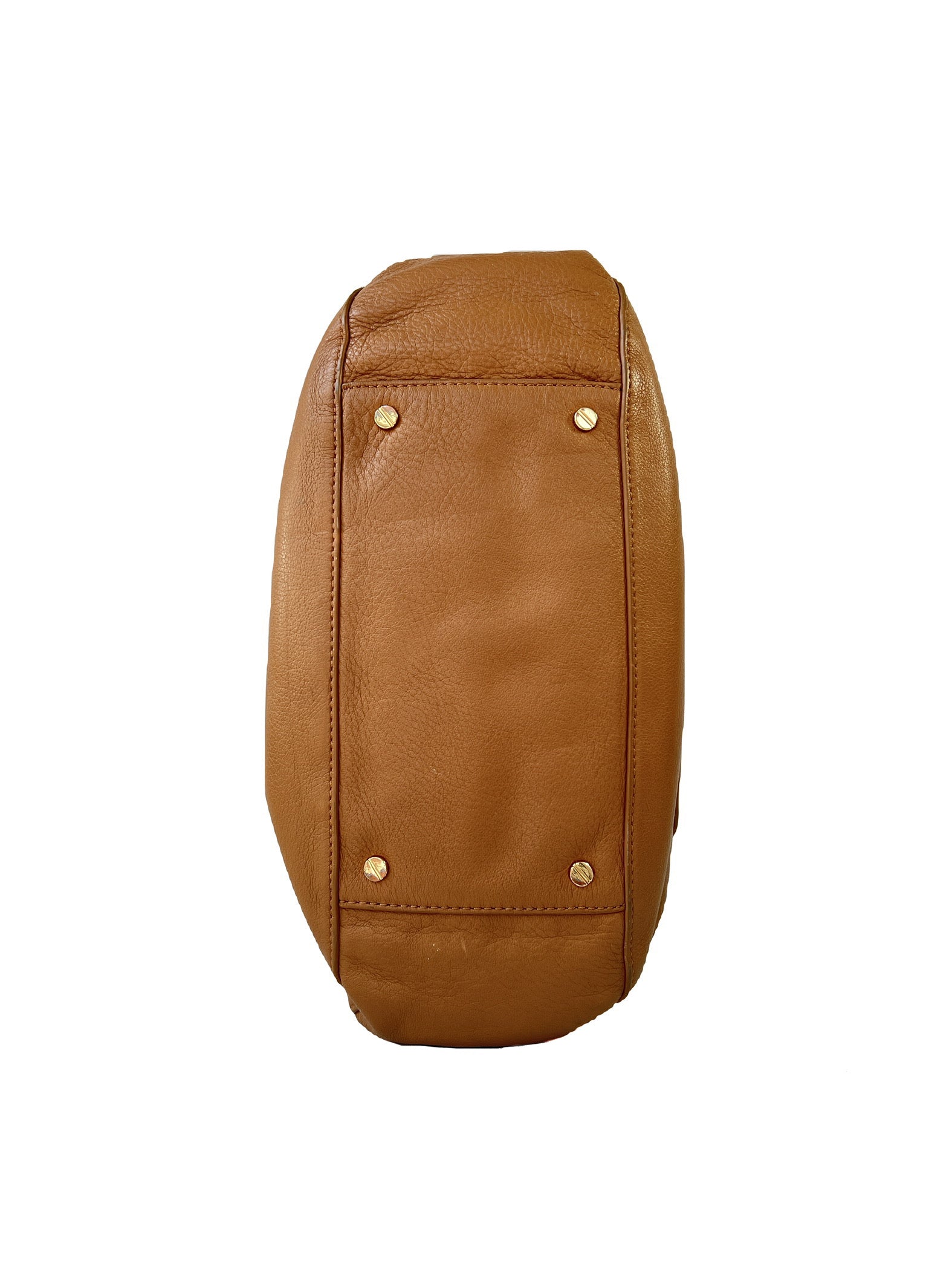 Tory Burch brown leather satchel