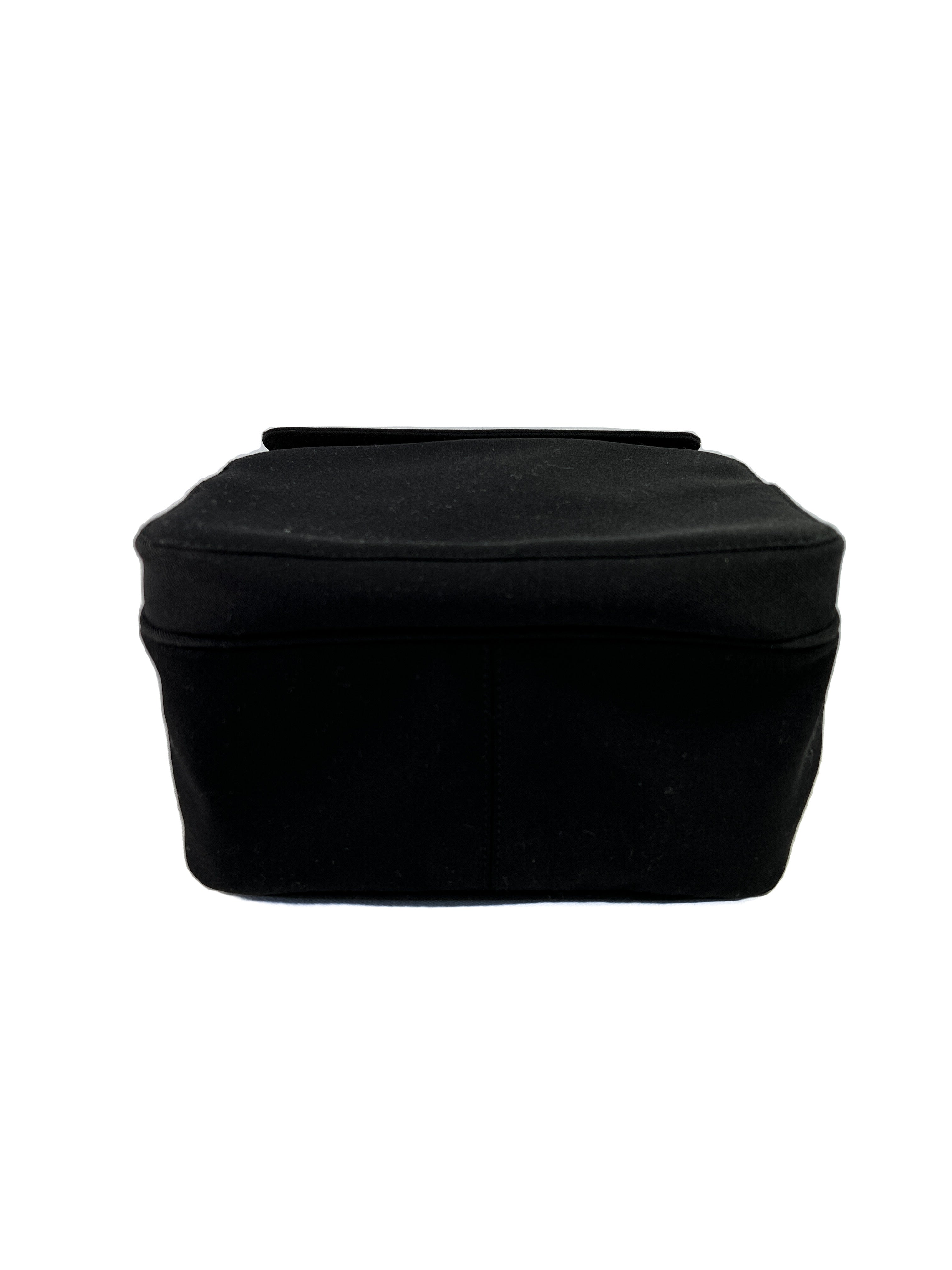 Salvatore Ferragamo black nylon vintage backpack