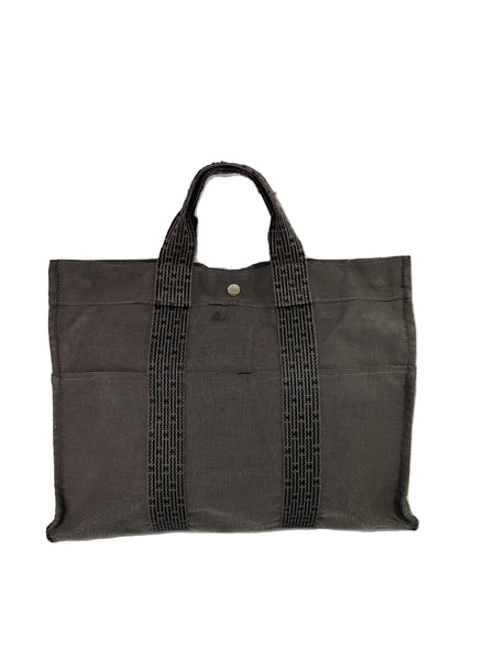 Gray Hermes Herline MM Tote Bag – Designer Revival