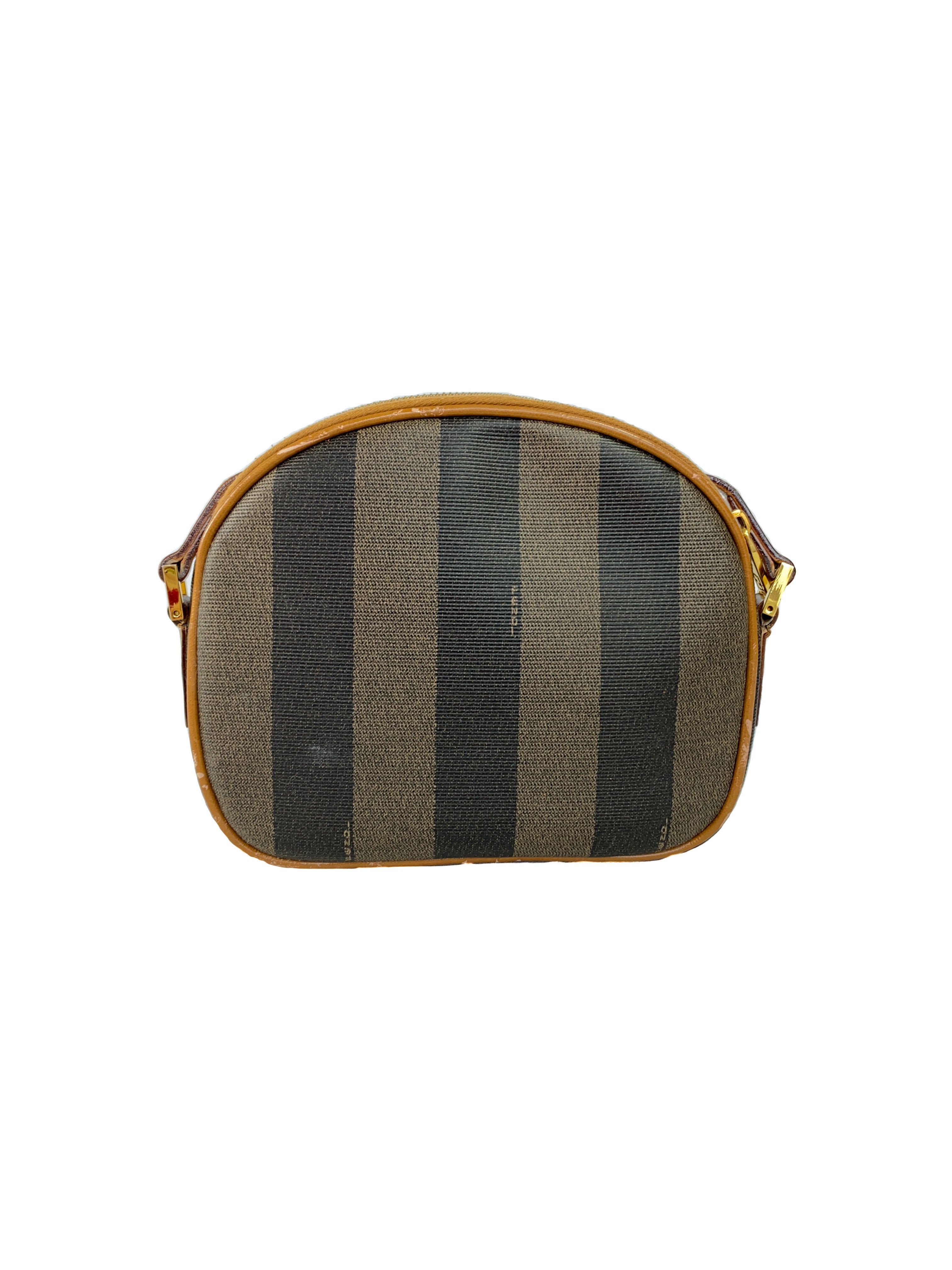 Fendi vintage striped crossbody