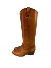 Frye brown Jackie button boots size 8.5