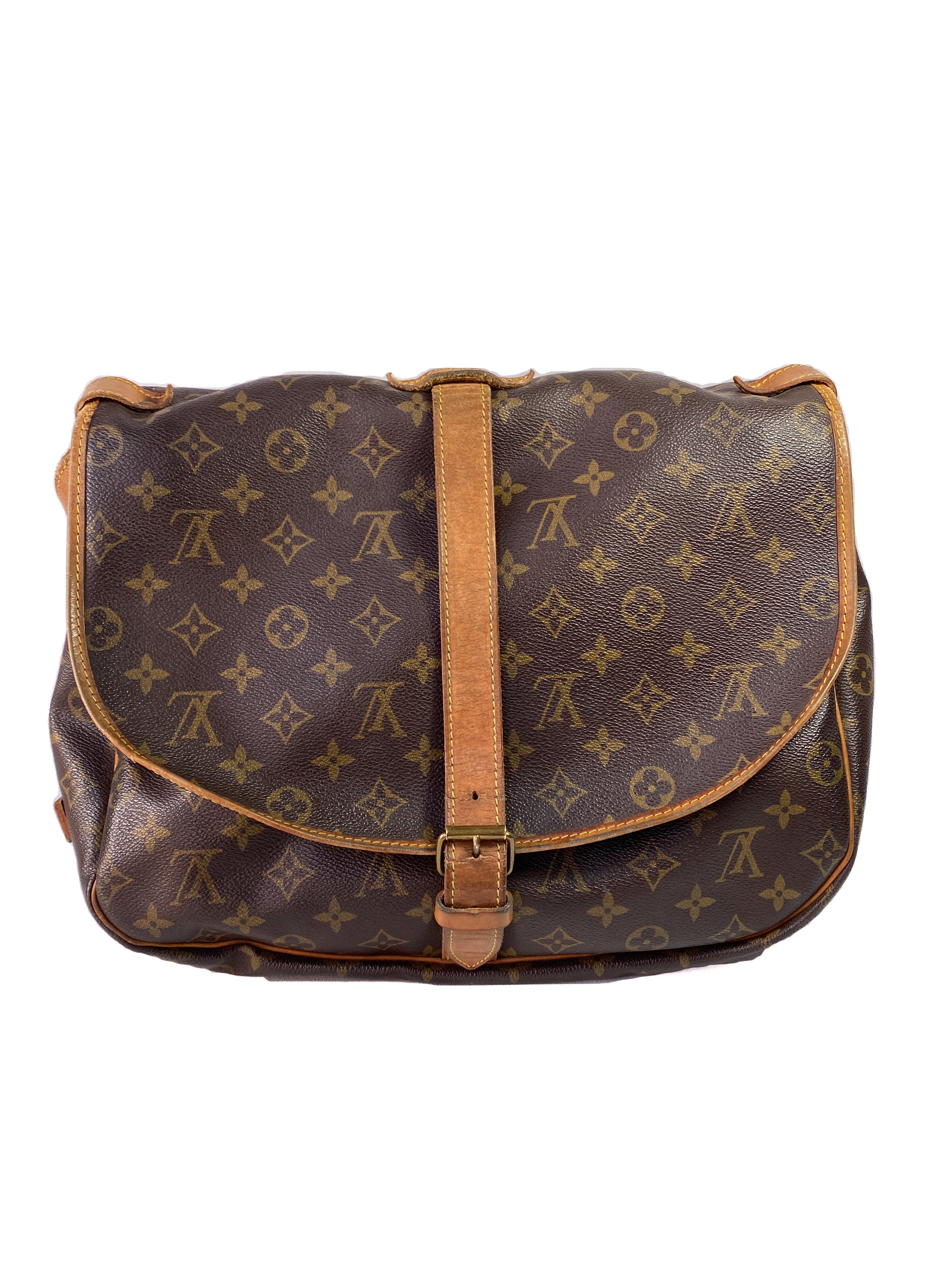 Louis Vuitton vintage Saumur monogram 35