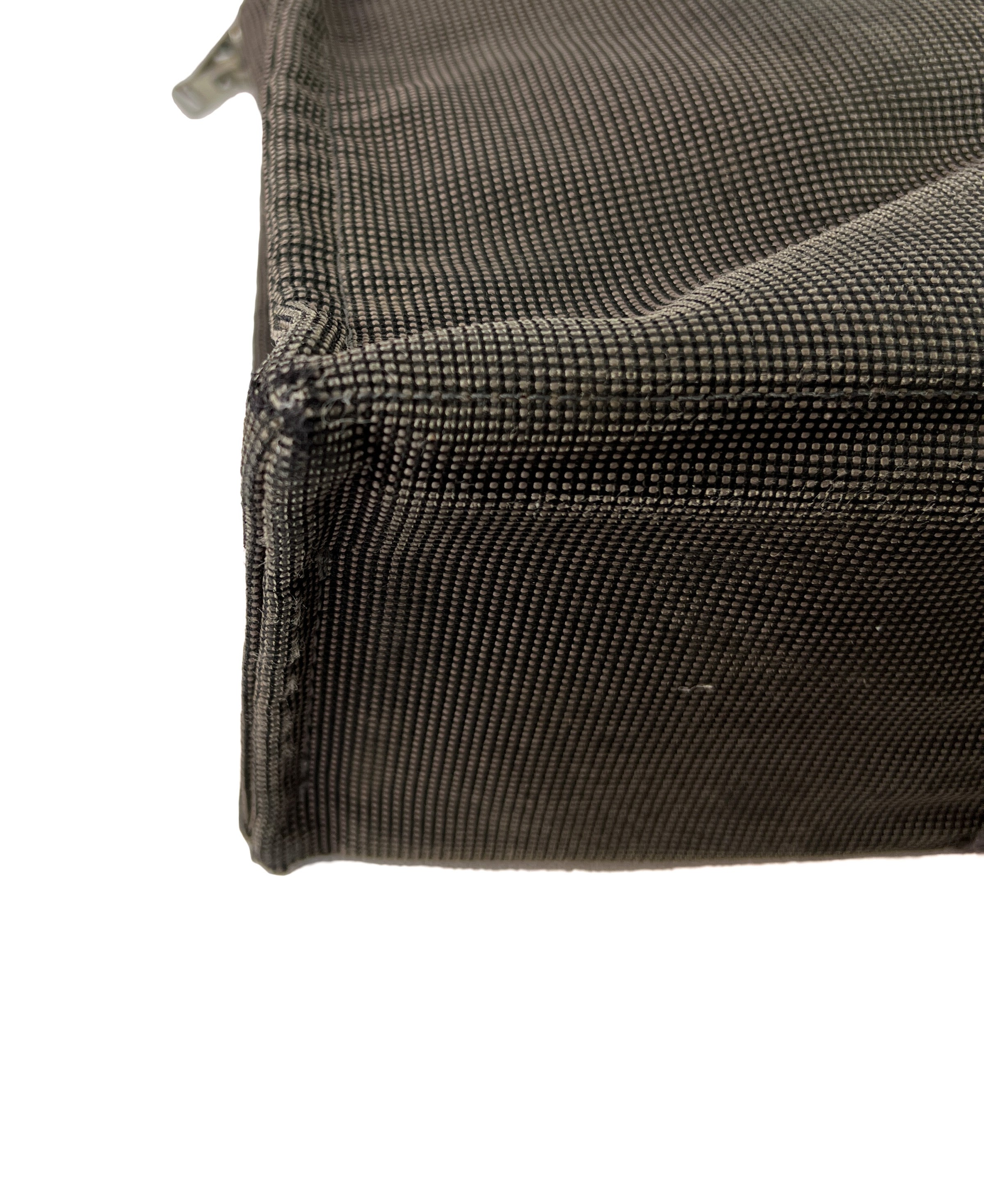 Hermes her line MM gray canvas tote