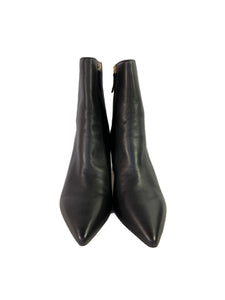 J.Crew black leather pointed toe Sadie boot size 11 NEW