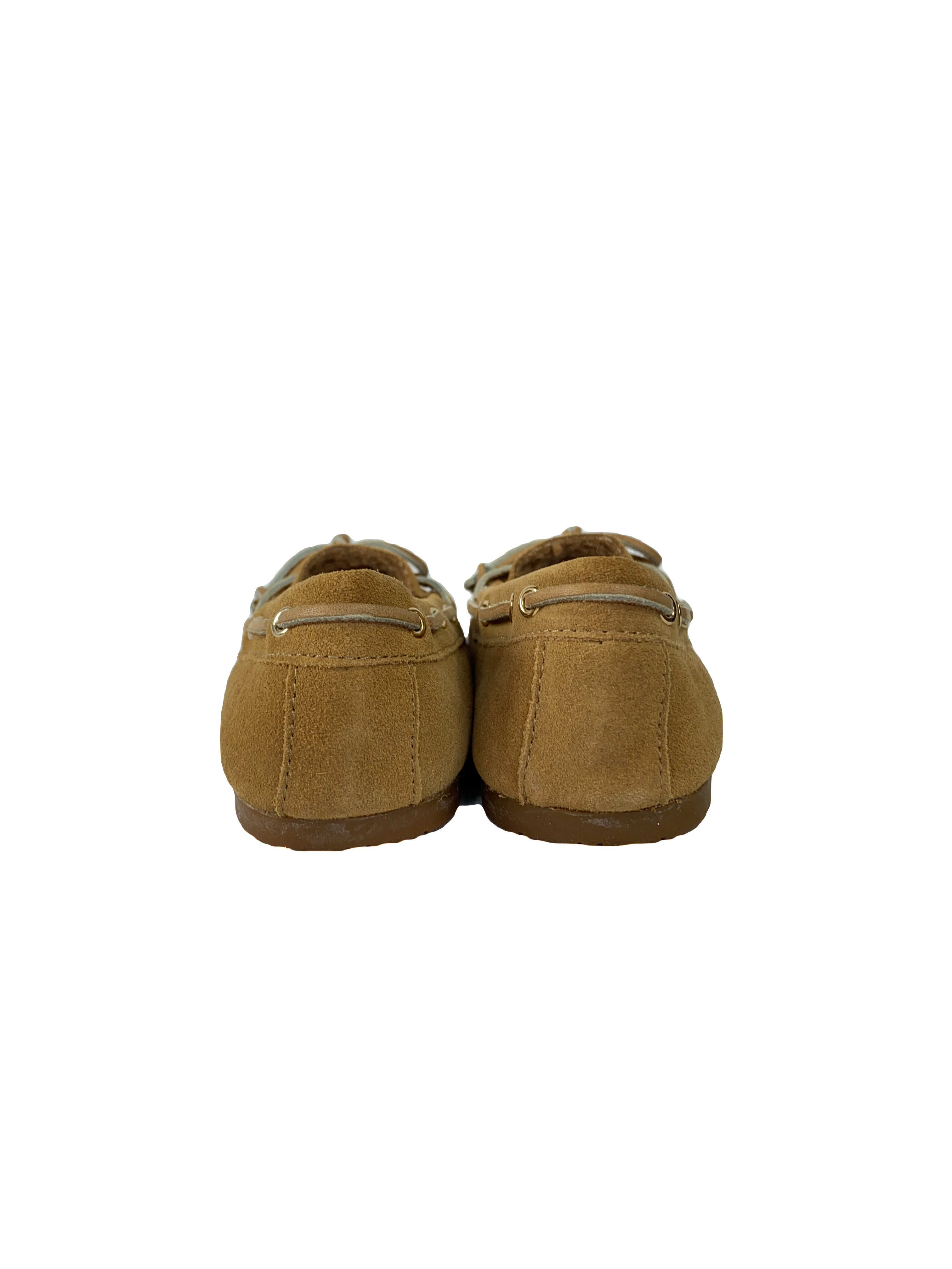Coach brown suede mocs size 6 NEW