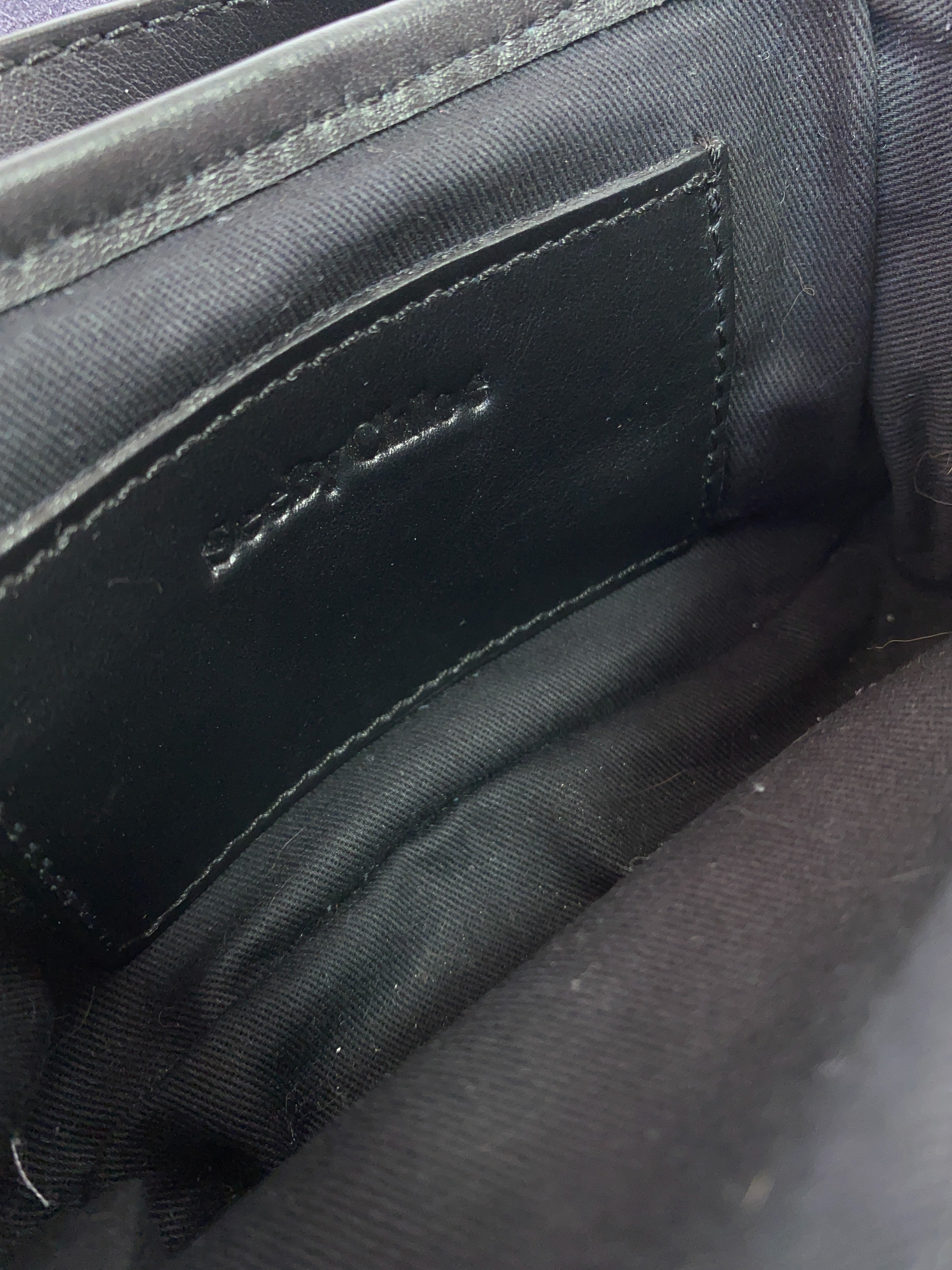 See by Chloé navy black Polly crossbody/belt bag
