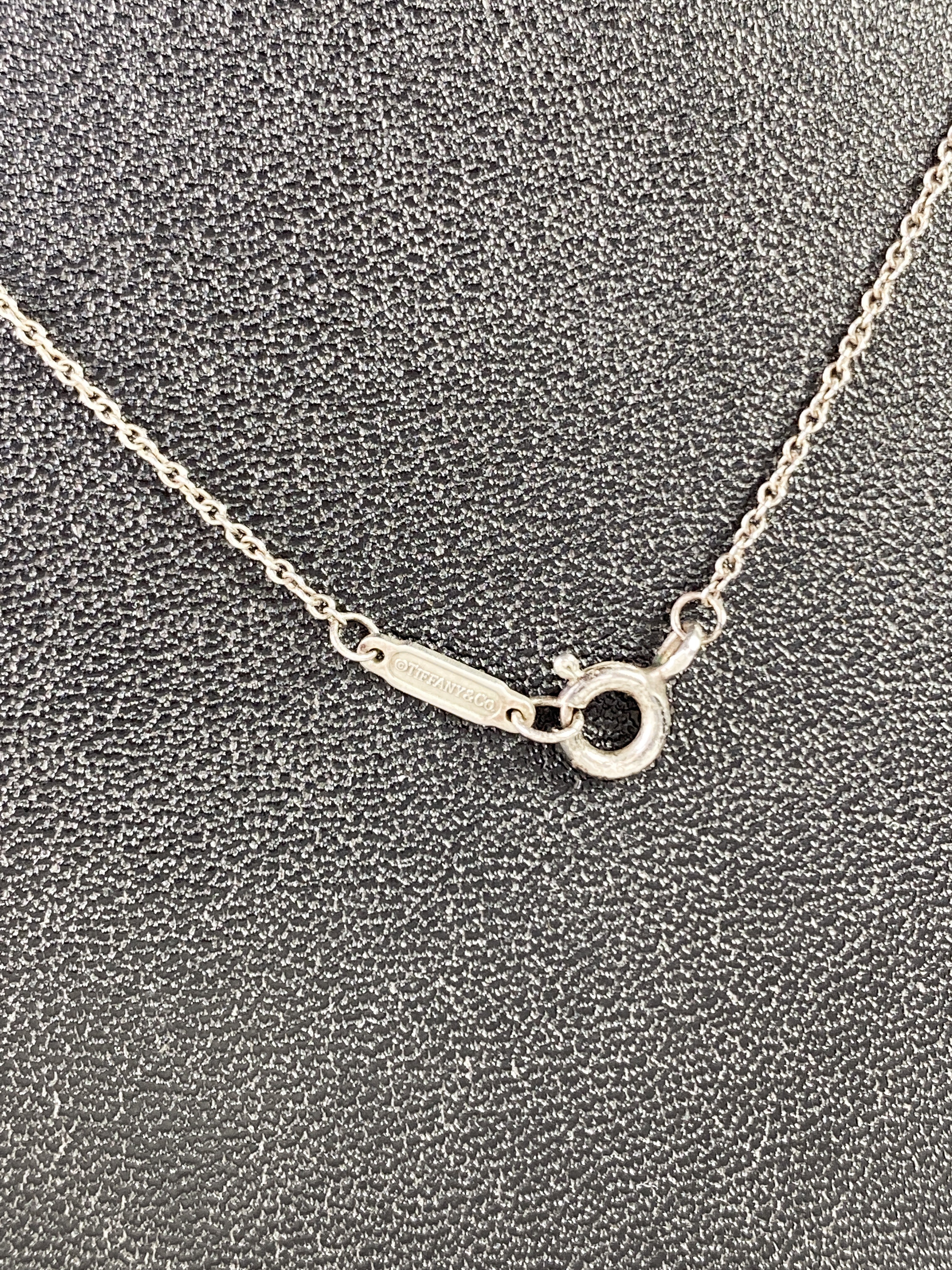 Tiffany & Co Nike 2014 DC marathon necklace