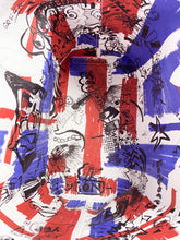Burberry Union Jack sketchbook Doodle Tote