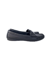 Coach black leather Fredica loafers size 8