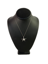 Tiffany & Co Elsa Peretti sterling silver starfish necklace