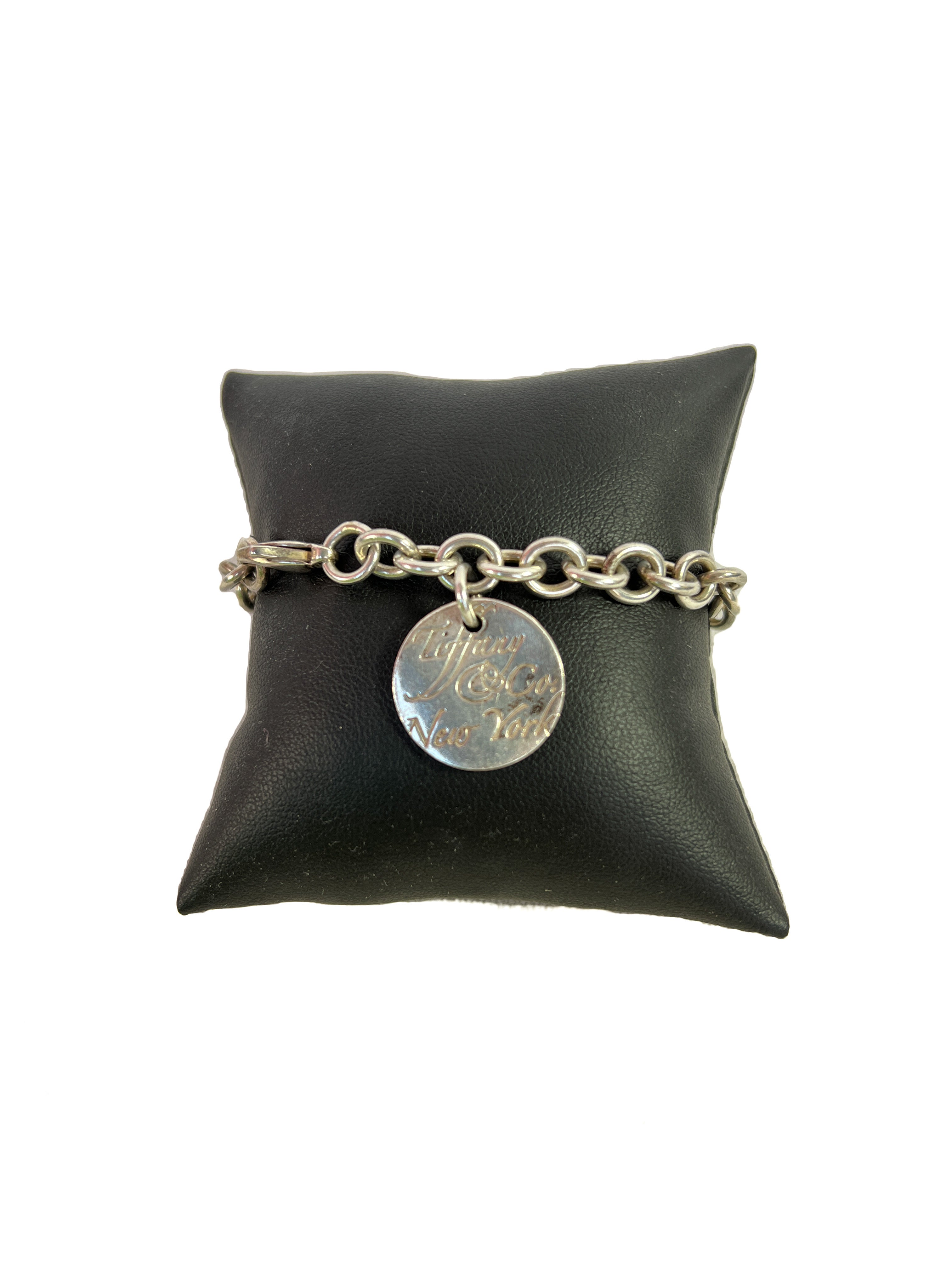Tiffany & Co notes charm bracelet