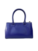 Kate Spade bright blue leather leather tote
