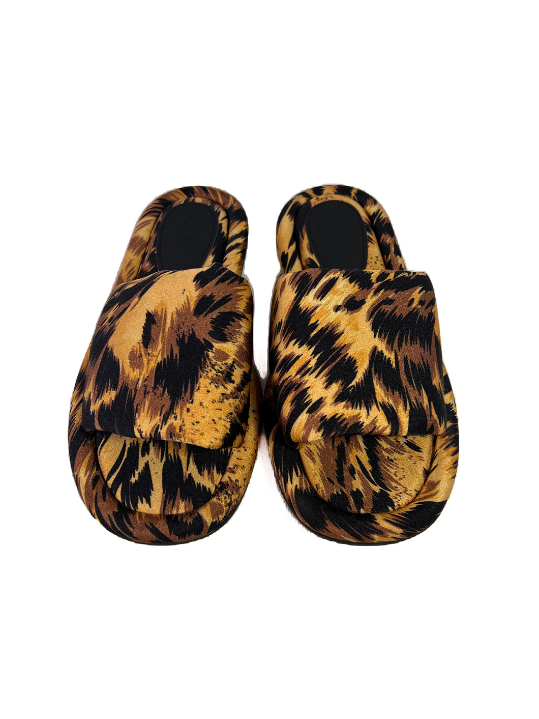 Balenciaga leopard print slides size 38