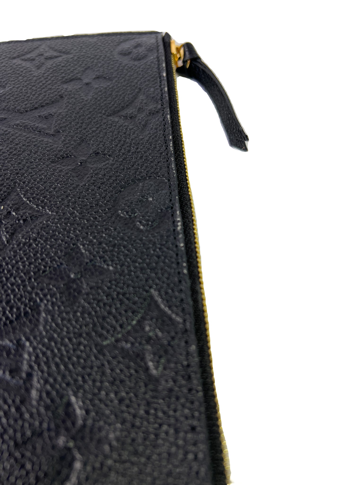 Louis Vuitton Pochette Felicie Monogram Empreinte Leather (Noir) :  : Shoes & Handbags