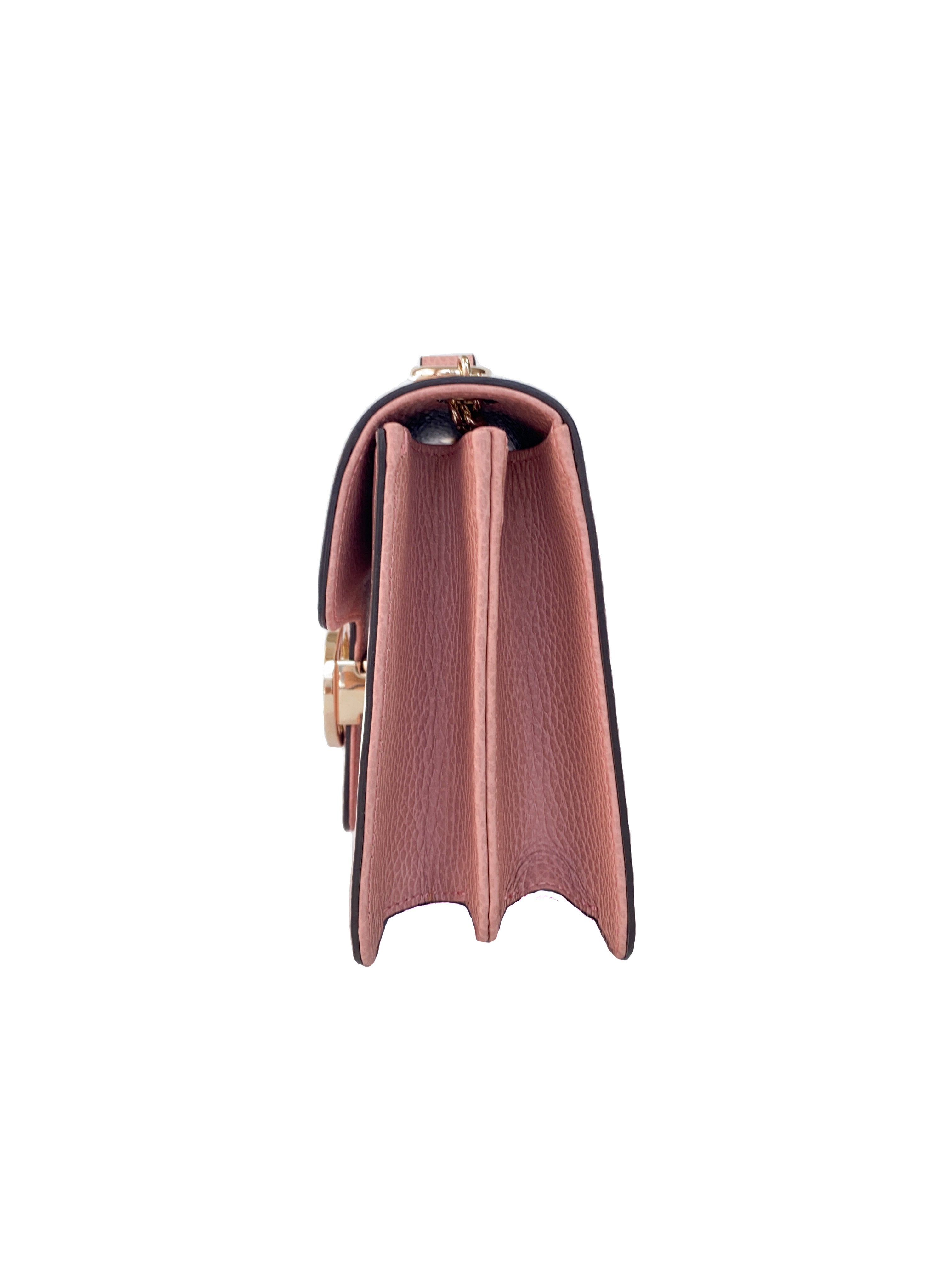 Gucci light pink Dollar interlocking G bag