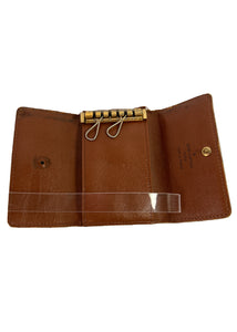 Louis Vuitton Monogram Key Pouch - Brown Wallets, Accessories