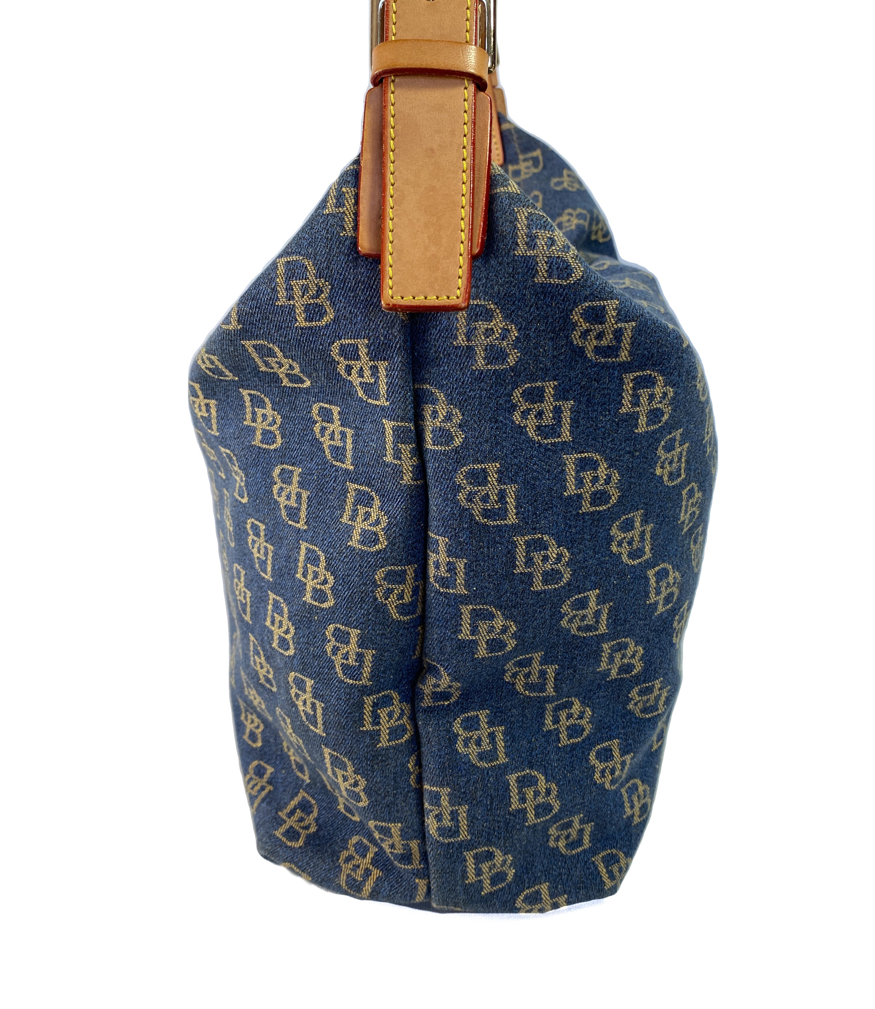 Dooney & Bourke blue denim shoulder bag