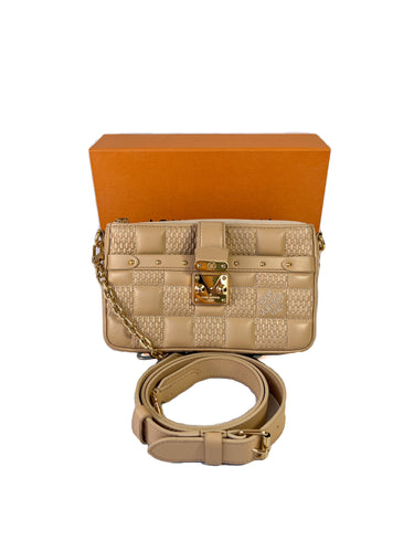 Louis Vuitton brown denim monogram wallet – My Girlfriend's Wardrobe LLC